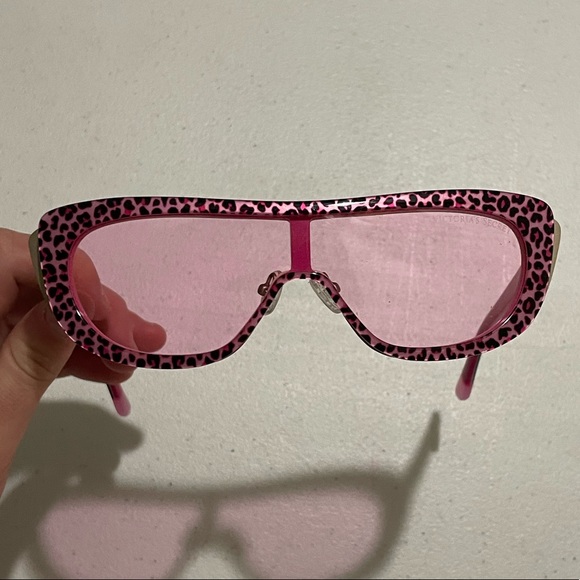 Victoria’s Secret Leopard Pink Sunglasses Animal Print VS0011 128-140 main image 12